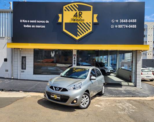 NISSAN MARCH 1.6 SV 16V FLEXSTART 4P MANUAL
